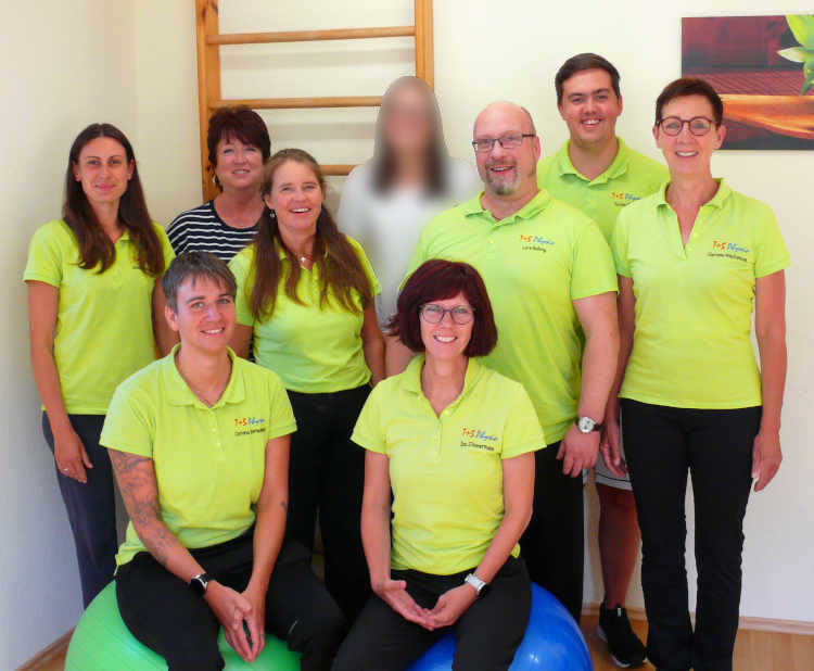 Das Physiotherapie-Team